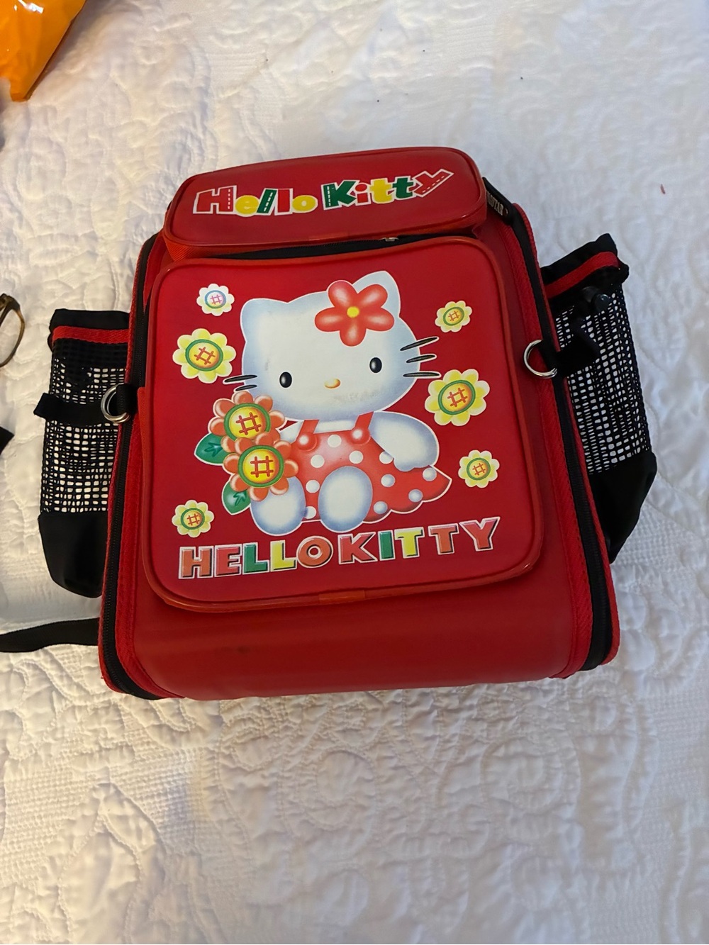 Vintage 90a kingstar Hello Kitty Red and Black back pack - Picture 11 of 16